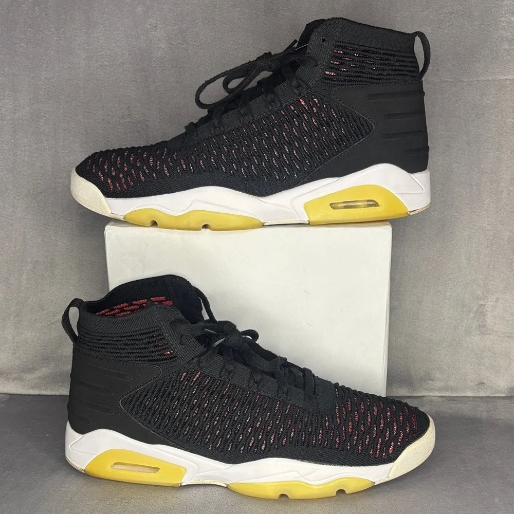 Air Jordan 32 XXXII Black Red Yellow Size 13 Mens AJ8207-023